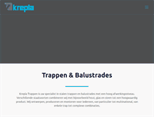 Tablet Screenshot of krepla.nl